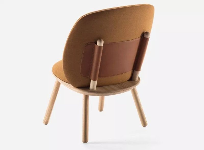 Naïve Low Chair by etc.etc. Features Ready-to-Assemble Design - Chair Design