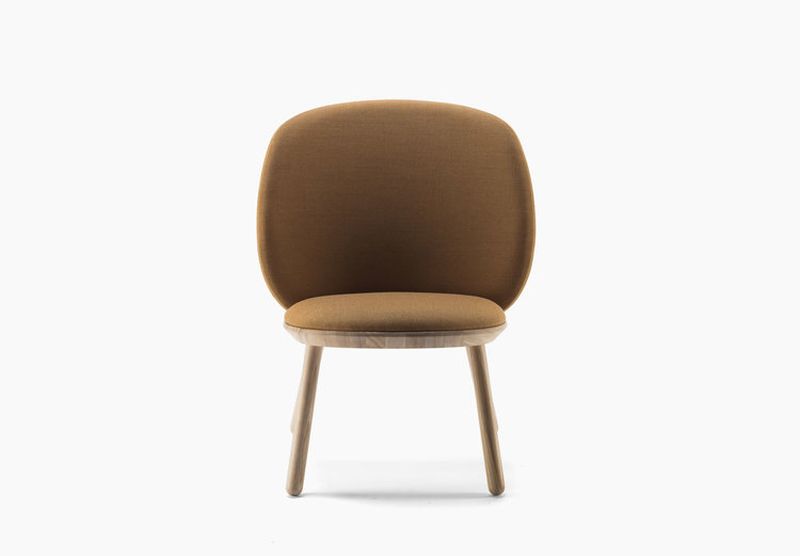 Naïve Low Chair by etc.etc. Features Ready-to-Assemble Design - Chair Design