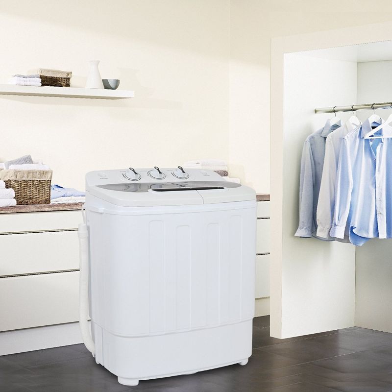 SUPER DEAL Twin-Tub Portable Washer