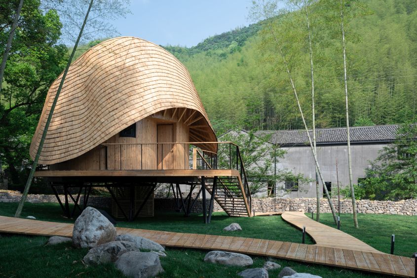 Treewow Villa O Looks Fashioned After Bali’s Bamboo Architecture