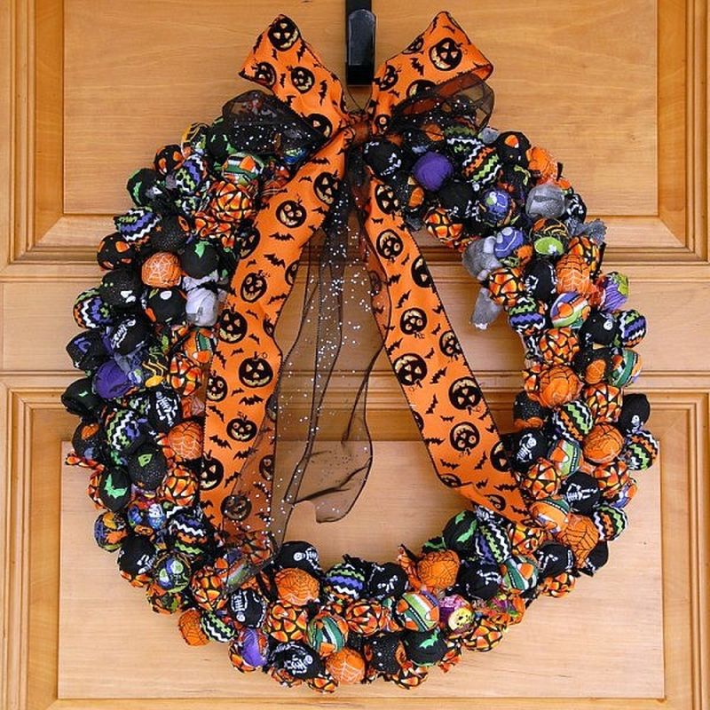 Trick-or-Treat Halloween Wreath