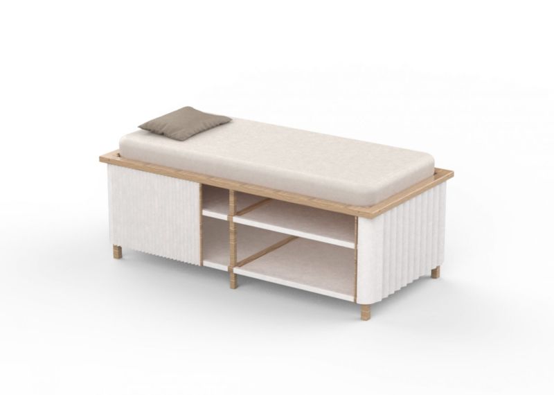 Yesul Jang Designs Tiny Home Bed for Co-Living Spaces