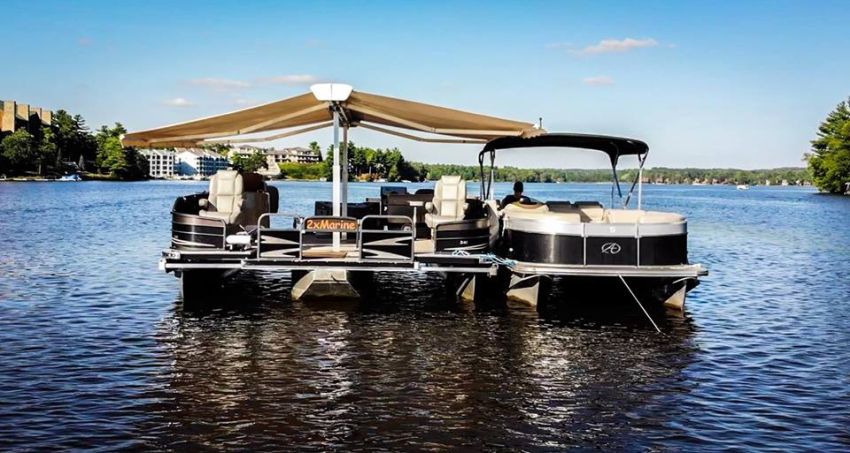 2x Marine Pontoon