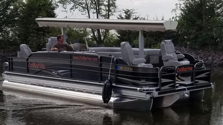 2x Marine Pontoon