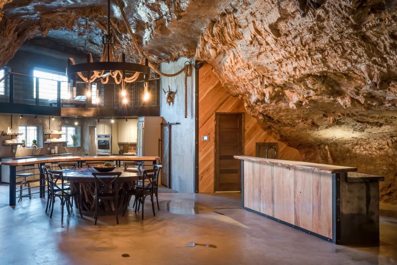 This Cave House in Arkansas can be Rented for $1,600 Per Night 