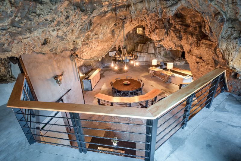 This Cave House in Arkansas can be Rented for $1,600 Per Night 