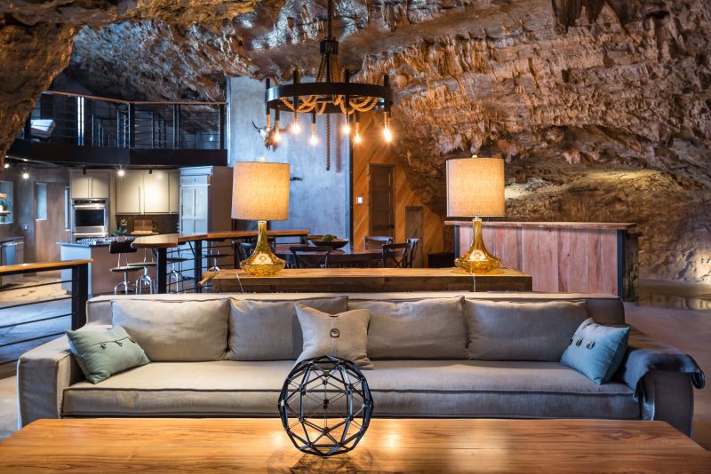 This Cave House in Arkansas can be Rented for $1,600 Per Night 