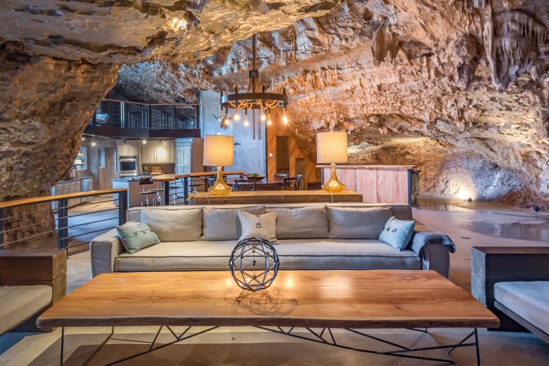 This Cave House in Arkansas can be Rented for $1,600 Per Night 