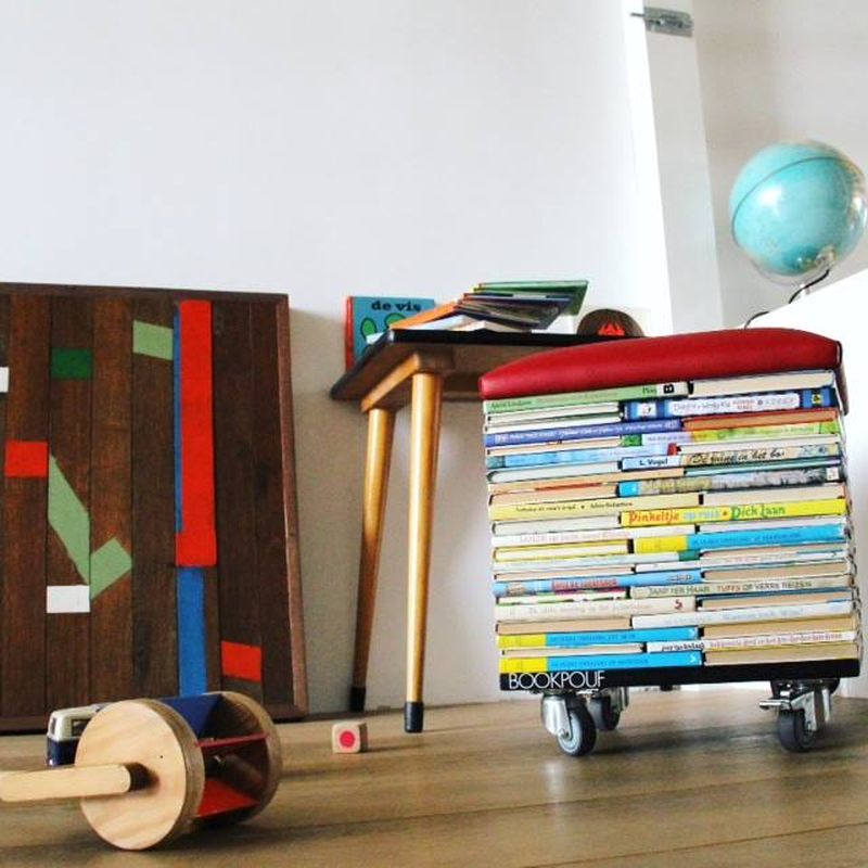 Bookpouf by Sledgecorner Lets You Sit on Books 