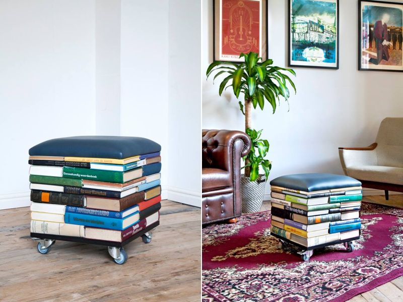 Bookpouf by Sledgecorner Lets You Sit on Books 