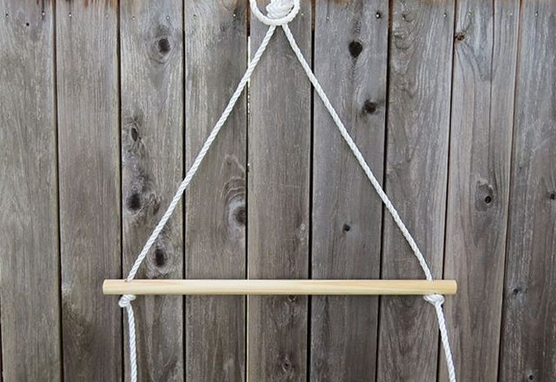 DIY Hammock You can Make with Macramé Rope