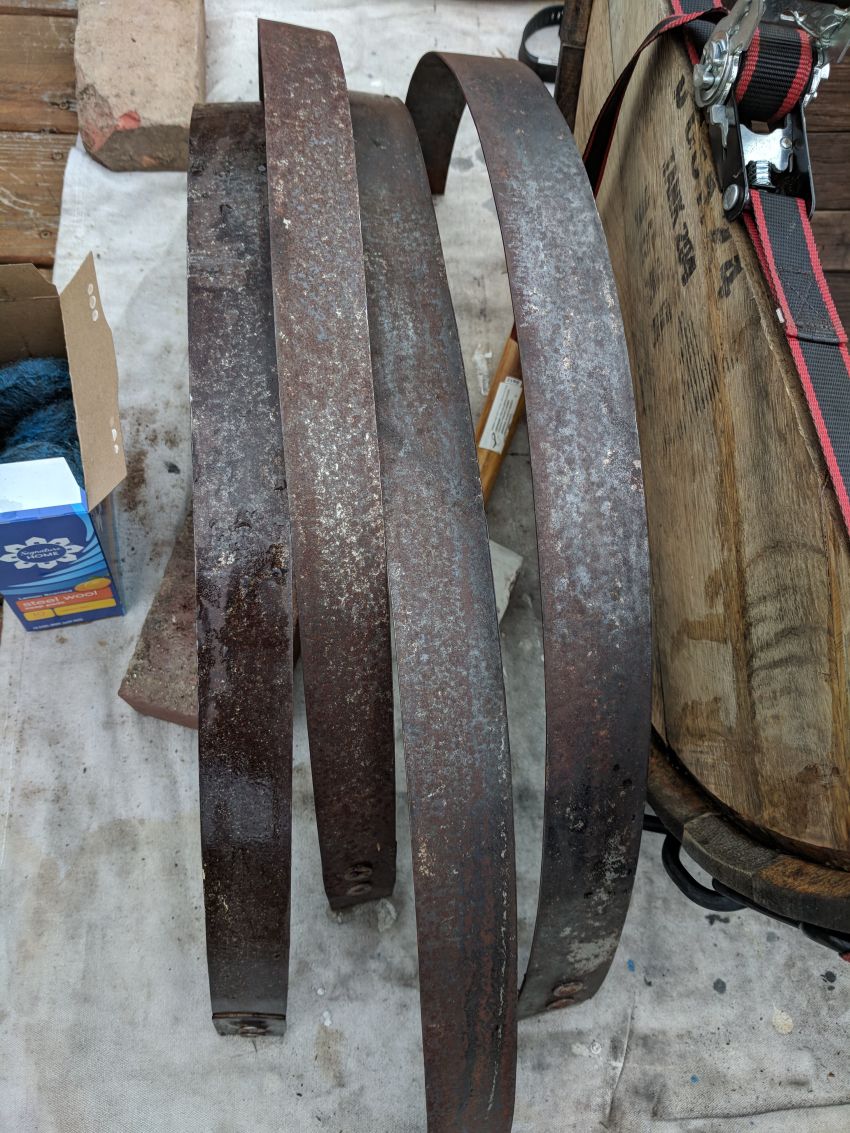 DIY Old Whiskey Barrel into Comfy Dog Bed