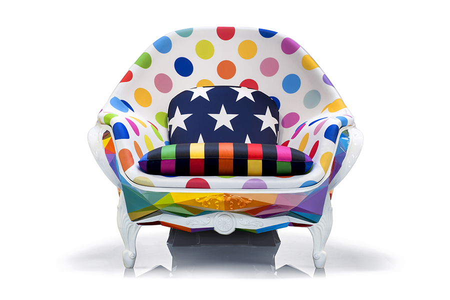 Harow Skull Armchair by Okuda San Miguel - Unique Chair design