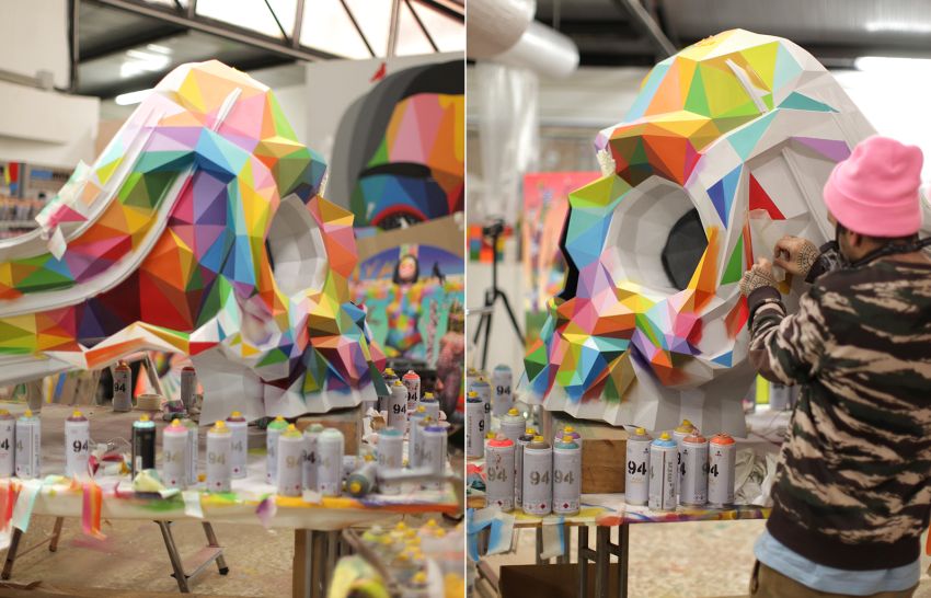 Harow Skull Chair By Okuda San Miguel Radiates Artistic Vibes