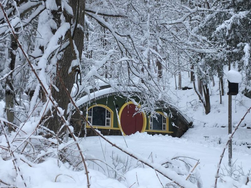 Man Builds Passive Hobbit House in New York 