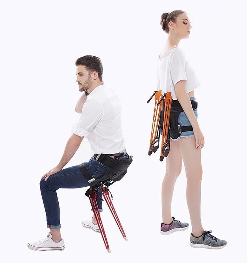 LEX Wearable Chair by Astride Bionix Lets You Sit Anywhere