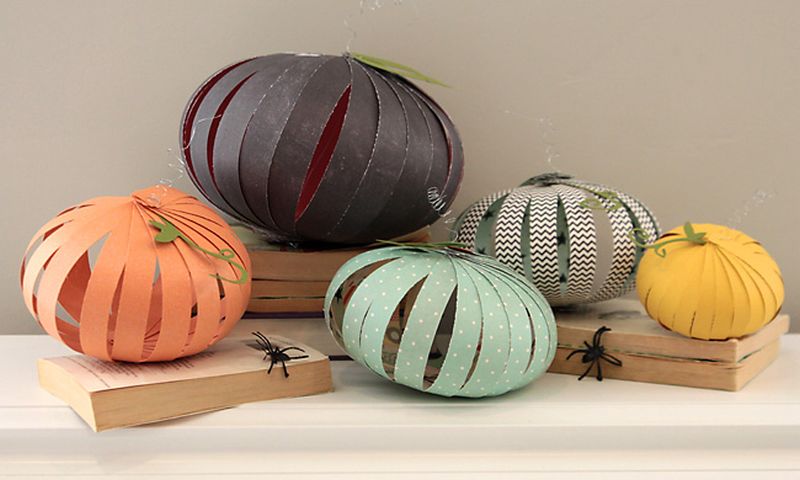 Paper Pumpkin Craft ideas