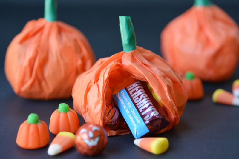 Paper Pumpkin Craft ideas