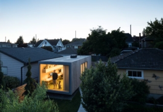 Architect Turns Shipping Container into Home Office