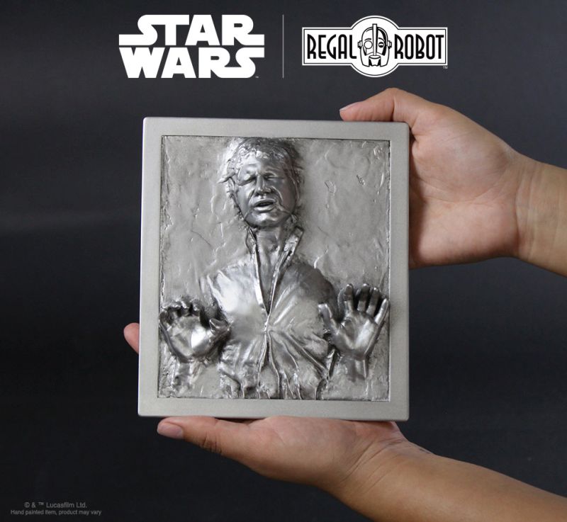 Regal Robot Introduces Star Wars-inspired Han Solo Carbonite Wall Plaques 