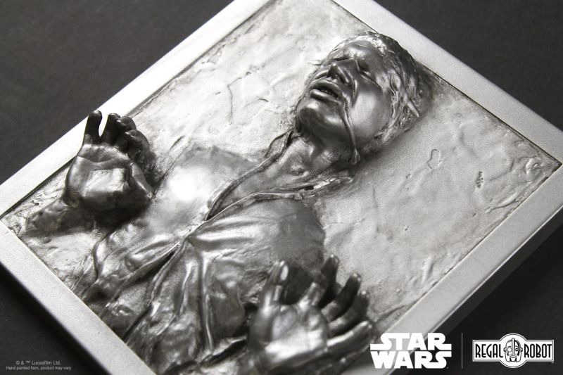 Regal Robot Introduces Star Wars-inspired Han Solo Carbonite Wall Plaques 