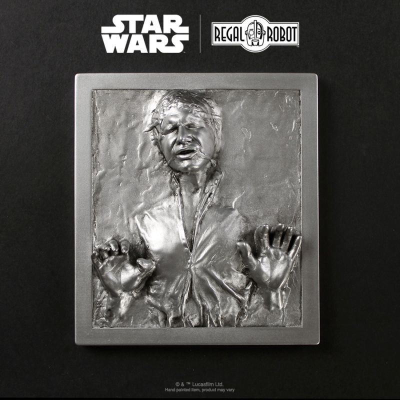 Regal Robot Introduces Star Wars-inspired Han Solo Carbonite Wall Plaques 