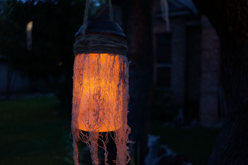 Solar powered Halloween lights - Halloween Decoration Ideas