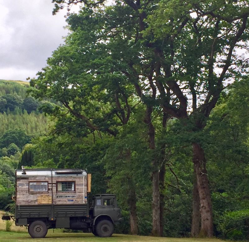 The Lorry Life: Off-Grid House Truck of Tom and Sophie 