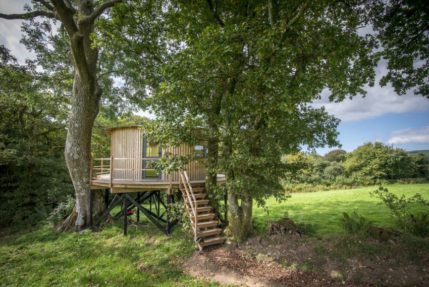 Ty'r Onnen Treehouse