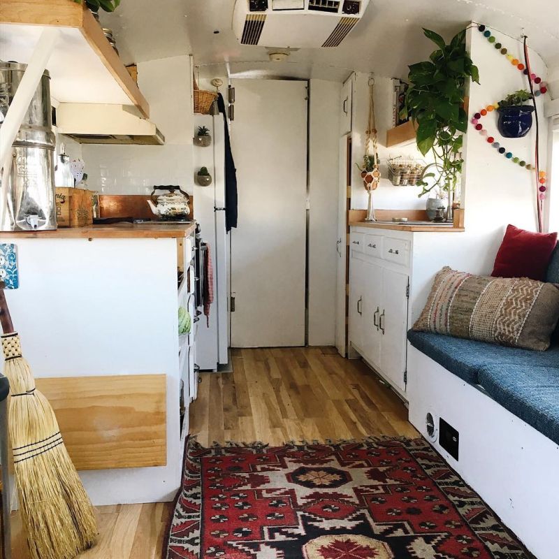 A Family of Six Travelling Full-Time in their Converted Bus Home