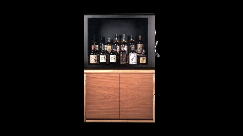 Bulletproof Whisky Vault Displays Your Booze Safely