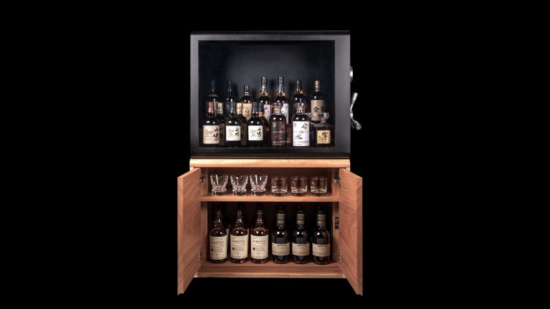 Bulletproof Whisky Vault Displays Your Booze Safely