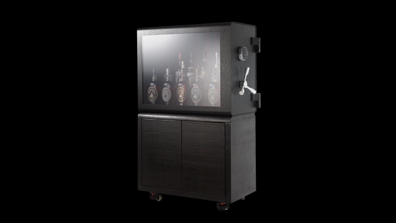 Bulletproof Whisky Vault Displays Your Booze Safely