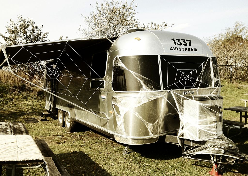 Celebrate Halloween - Tiny House on Wheels - Airstream