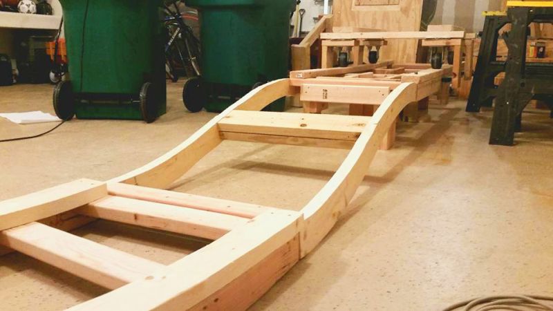 Engineer Dad Builds Disney-Inspired Roller Coaster Ride in Basement 