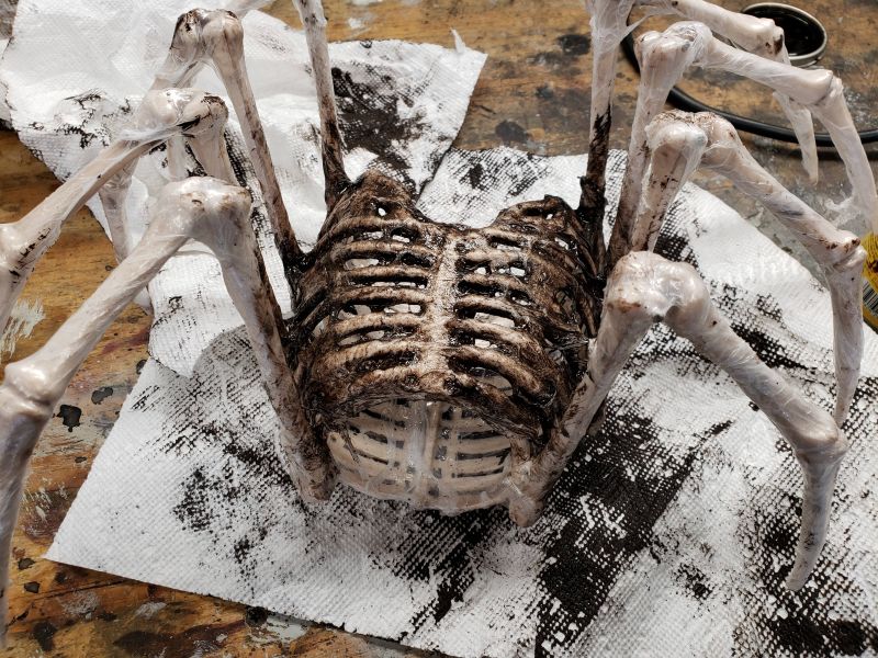 How to Corpse Skeleton Prop for Halloween