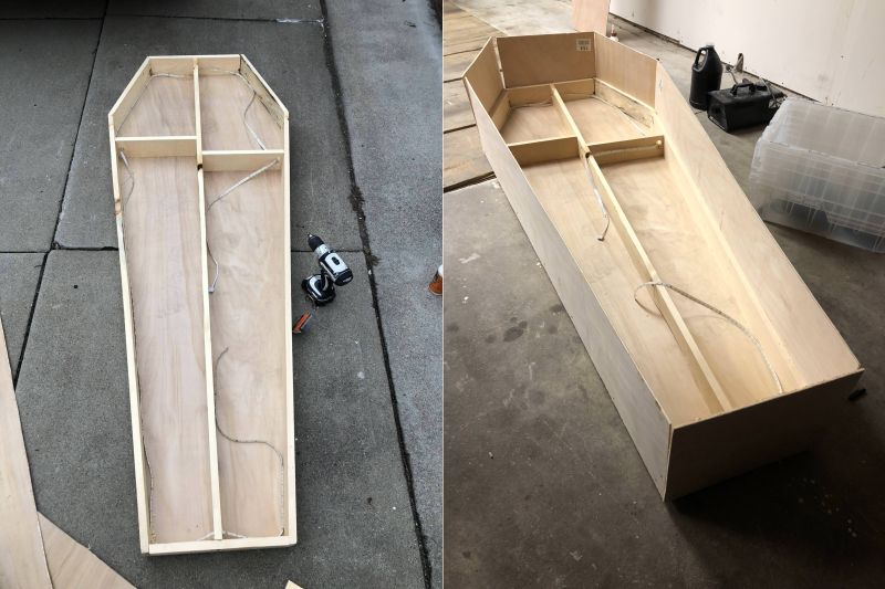 Know How to Make a Halloween Coffin Prop