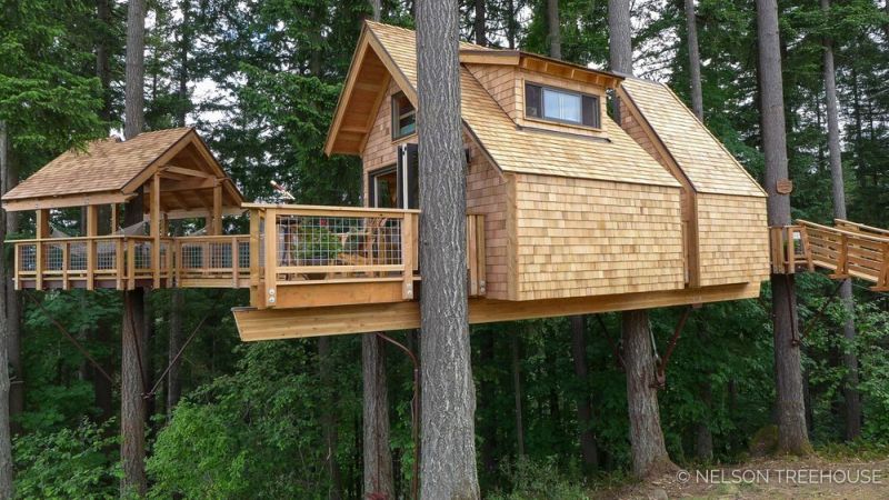 Pete Nelson’s Rustic Treehouse in Oregon Premiers on Treehouse Masters