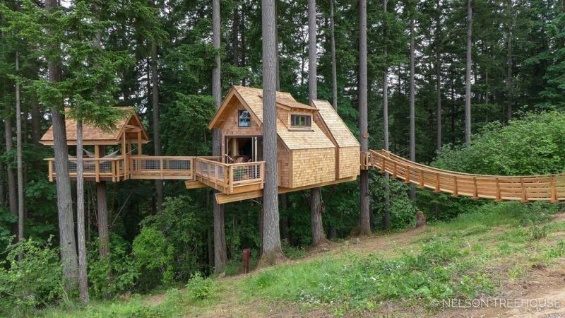 Pete Nelson’s Rustic Treehouse in Oregon Premiers on Treehouse Masters