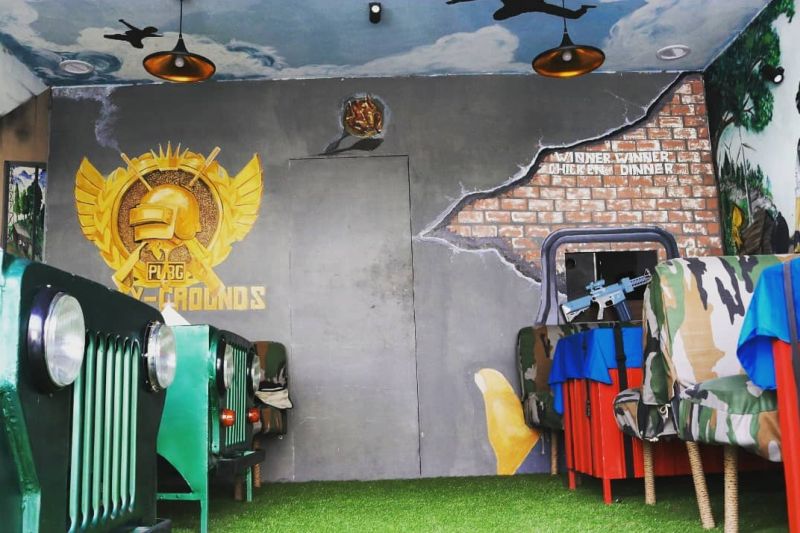 Players Unknown Belly Grounds - PUBG Restaurant Jaipur