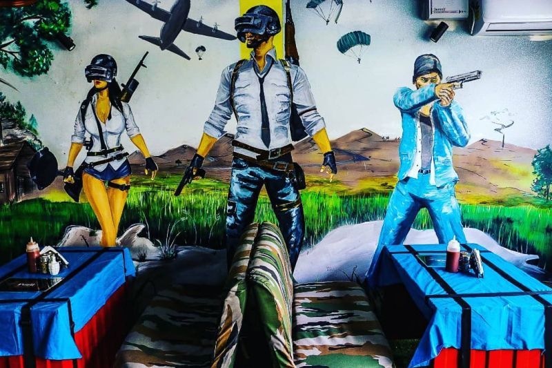 Players Unknown Belly Grounds - PUBG Restaurant Jaipur