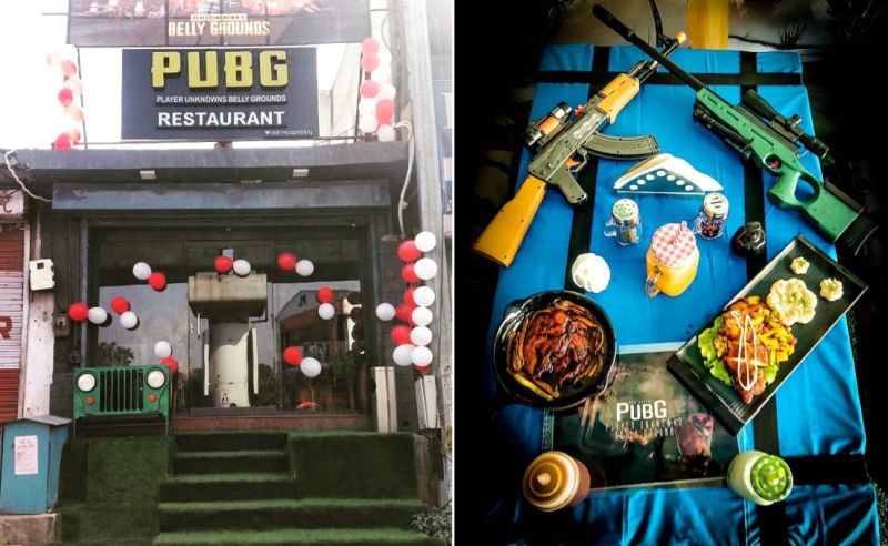 Players Unknown Belly Grounds - PUBG Restaurant Jaipur