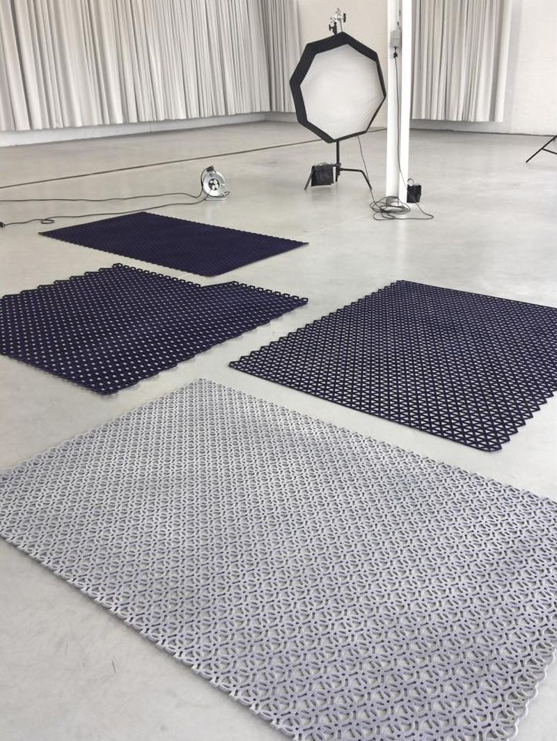 Studio Plott’s 3D-Printed Rugs at London Design Festival 2018 