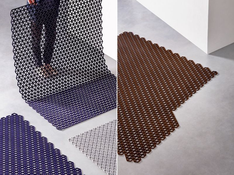 Studio Plott’s 3D-Printed Rugs at London Design Festival 2018 