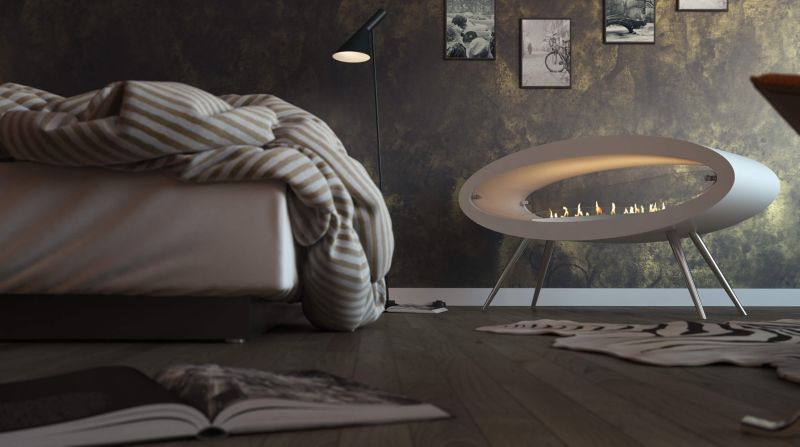 This Freestanding Bioethanol Fireplace from decoflame is Epitome of Luxury 