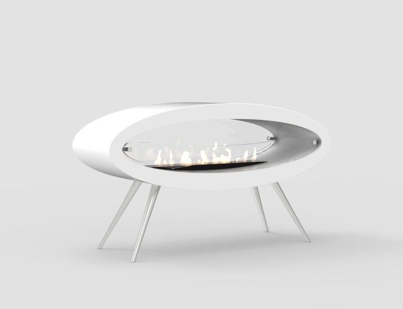 This Freestanding Bioethanol Fireplace from decoflame is Epitome of Luxury 