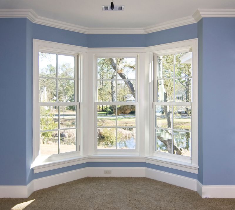 Modern bay window design 