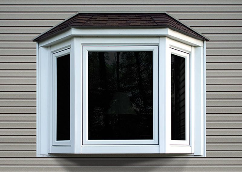 Modern bay and bow windows design 