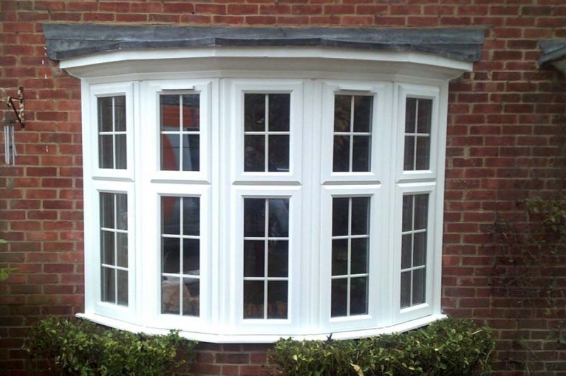 Modern bay and bow windows design 