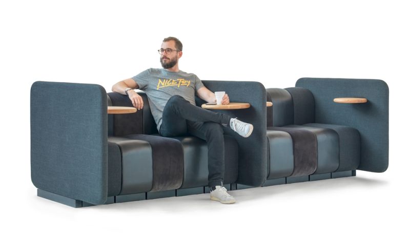 Bob Job Modular Work Sofa by Blå Station